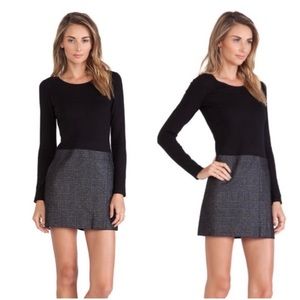 Theory X Revolve Womens Black Bowmont W Dress Size 4